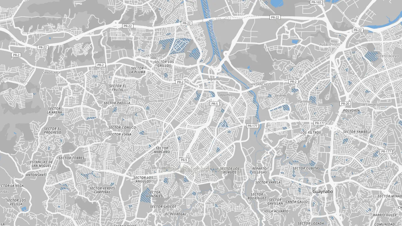 Transit Grade map of 00959, PR