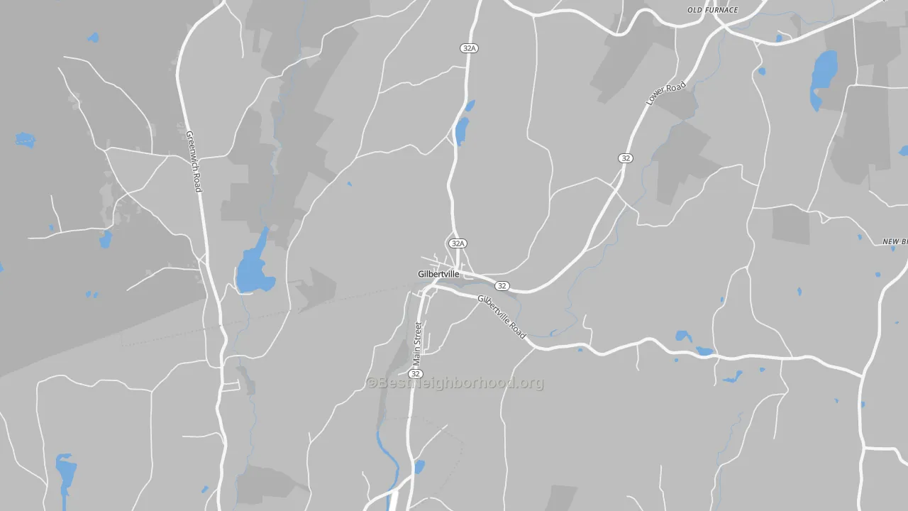 Transit Grade map of 01031, MA