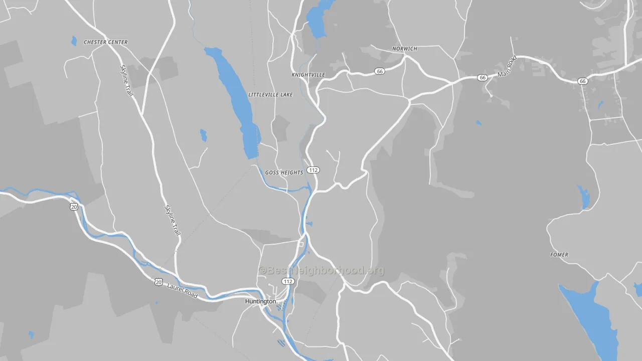 Transit Grade map of 01050, MA