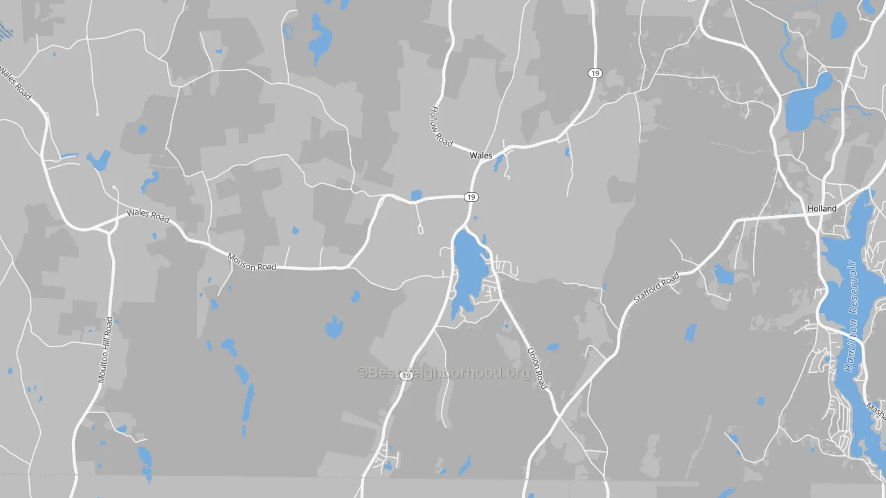 Transit Grade map of 01081, MA