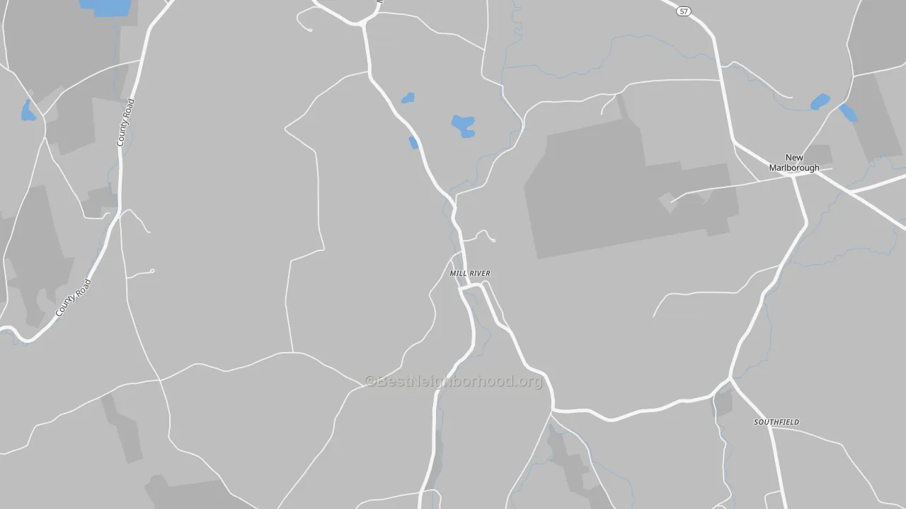 Transit Grade map of 01244, MA