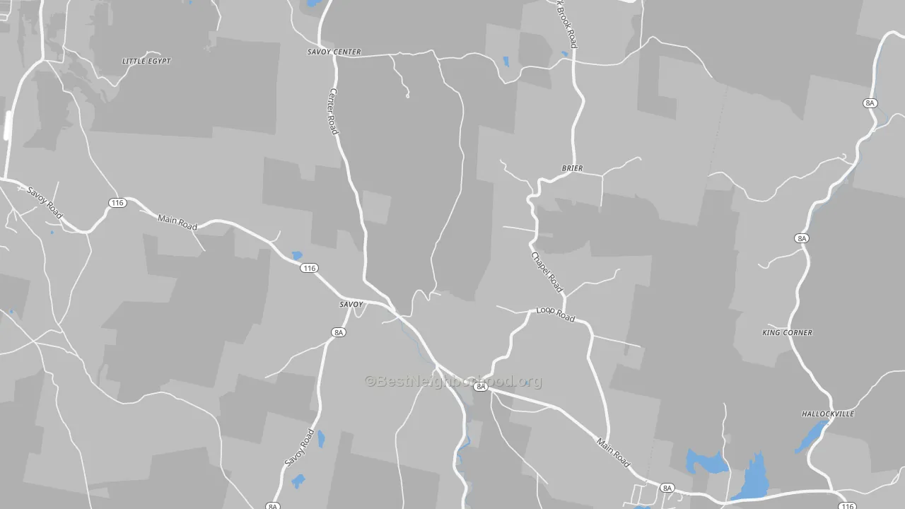 Transit Grade map of 01256, MA