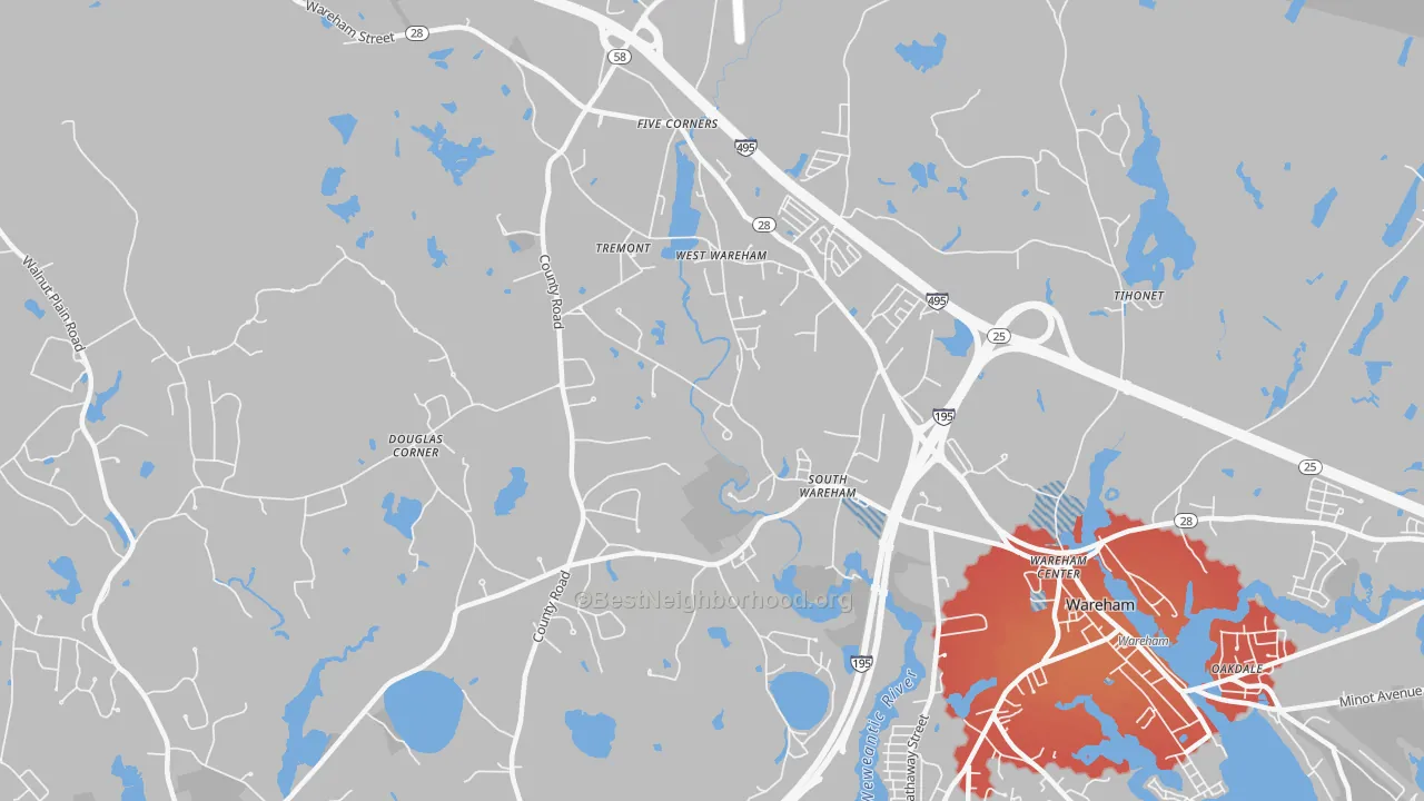 Transit Grade map of 02576, MA