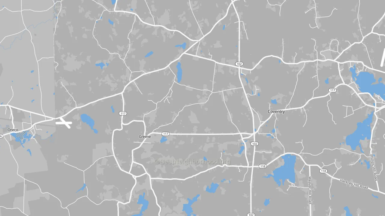 Transit Grade map of 02827, RI