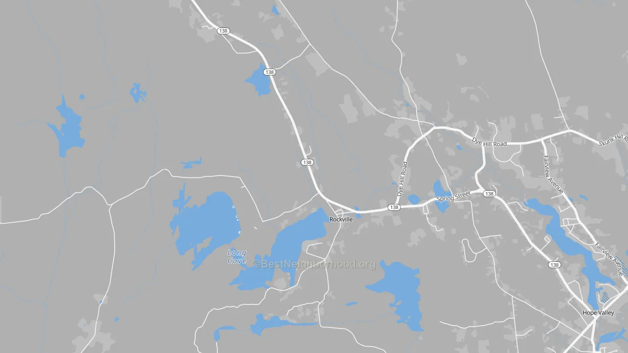Transit Grade map of 02873, RI