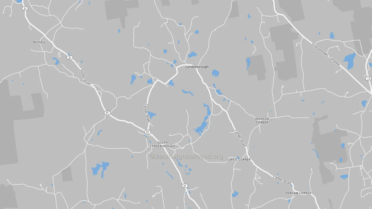 Transit Grade map of 03082, NH