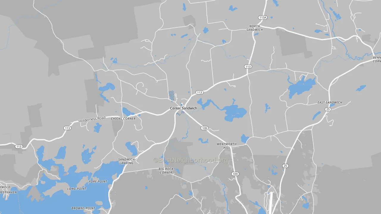 Transit Grade map of 03227, NH