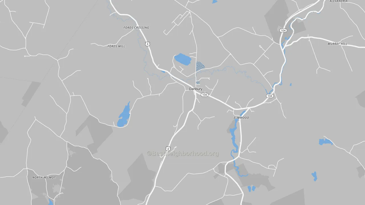 Transit Grade map of 03230, NH
