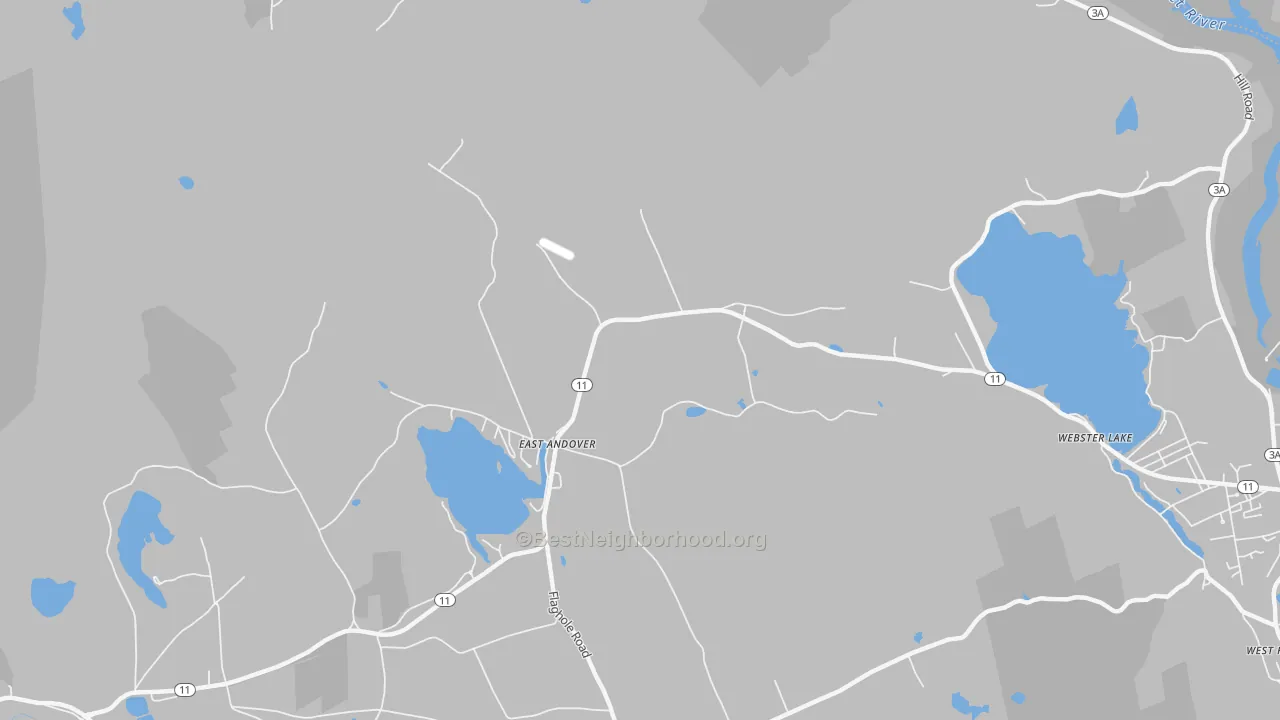 Transit Grade map of 03231, NH