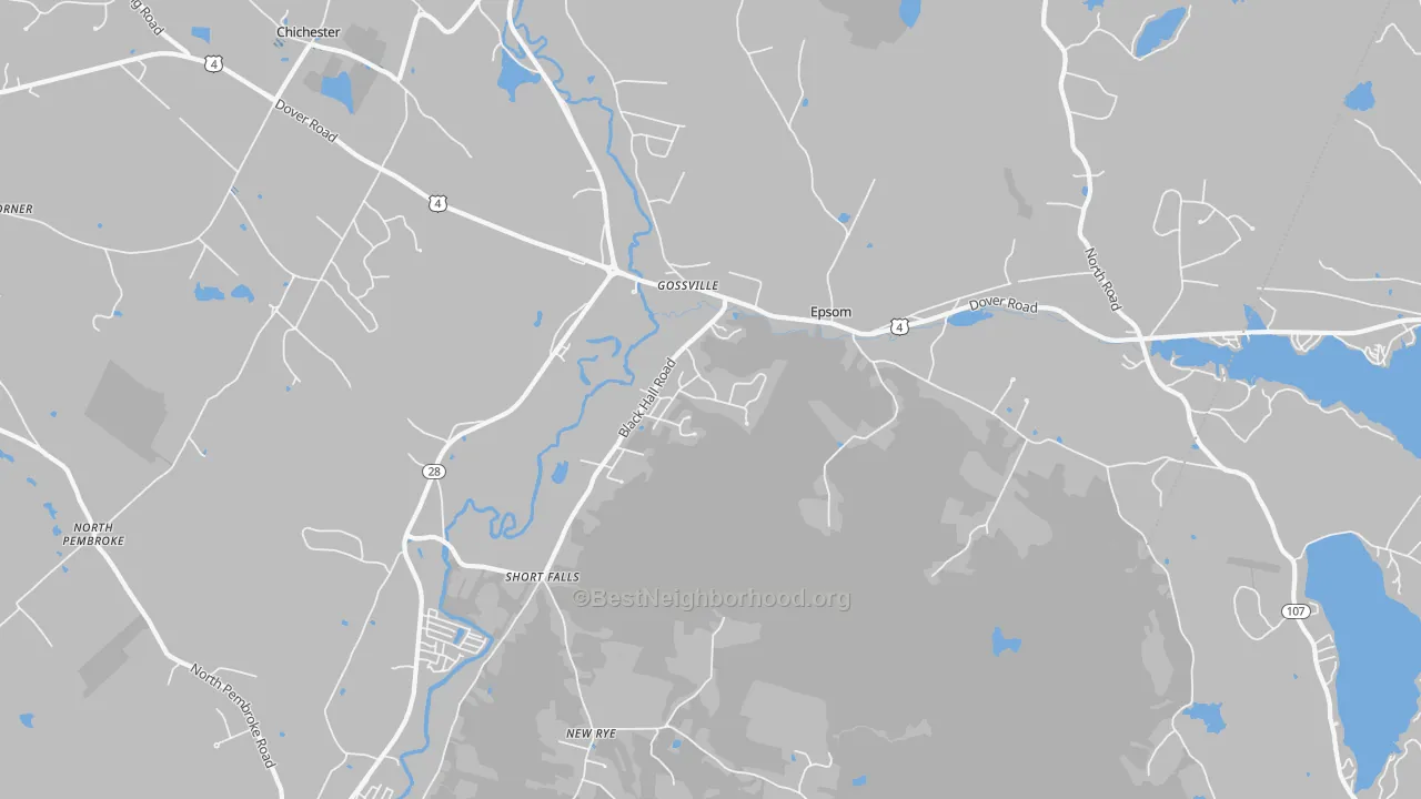 Transit Grade map of 03234, NH