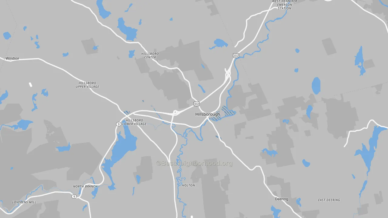 Transit Grade map of 03244, NH