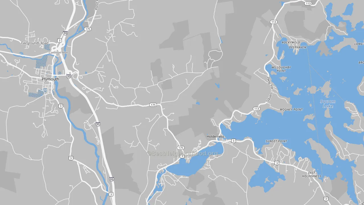 Transit Grade map of 03245, NH