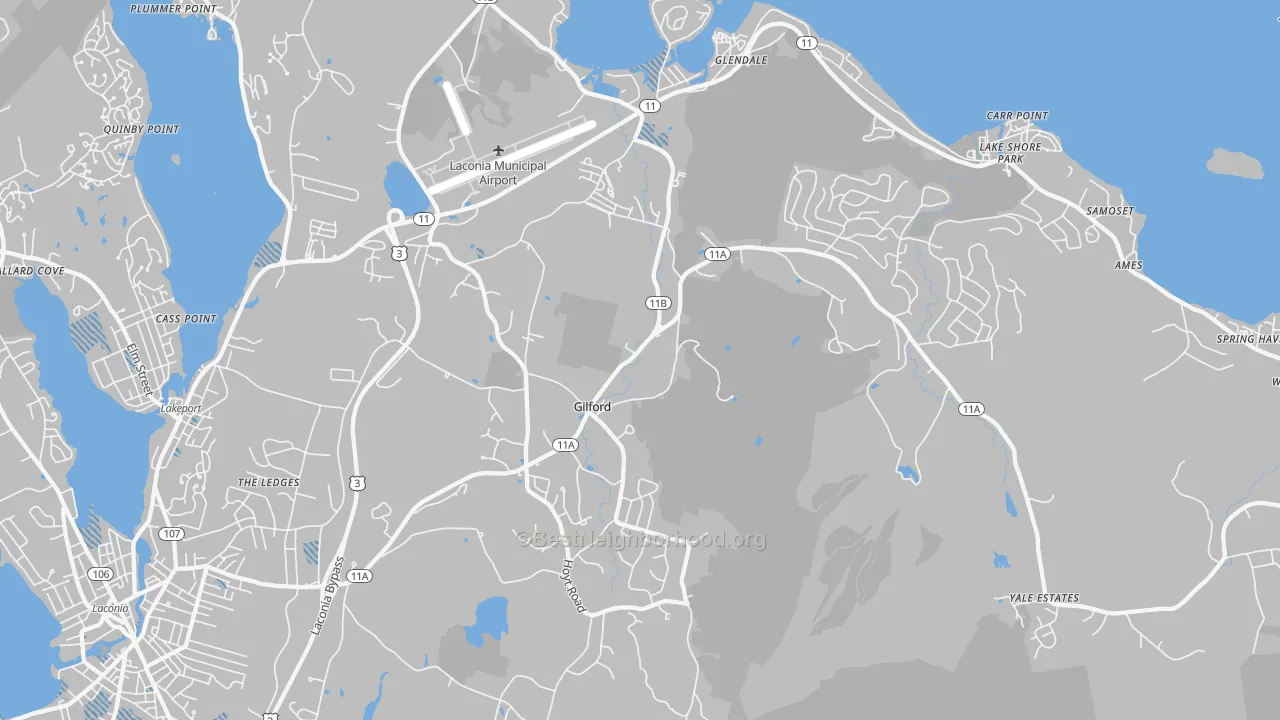 Transit Grade map of 03249, NH