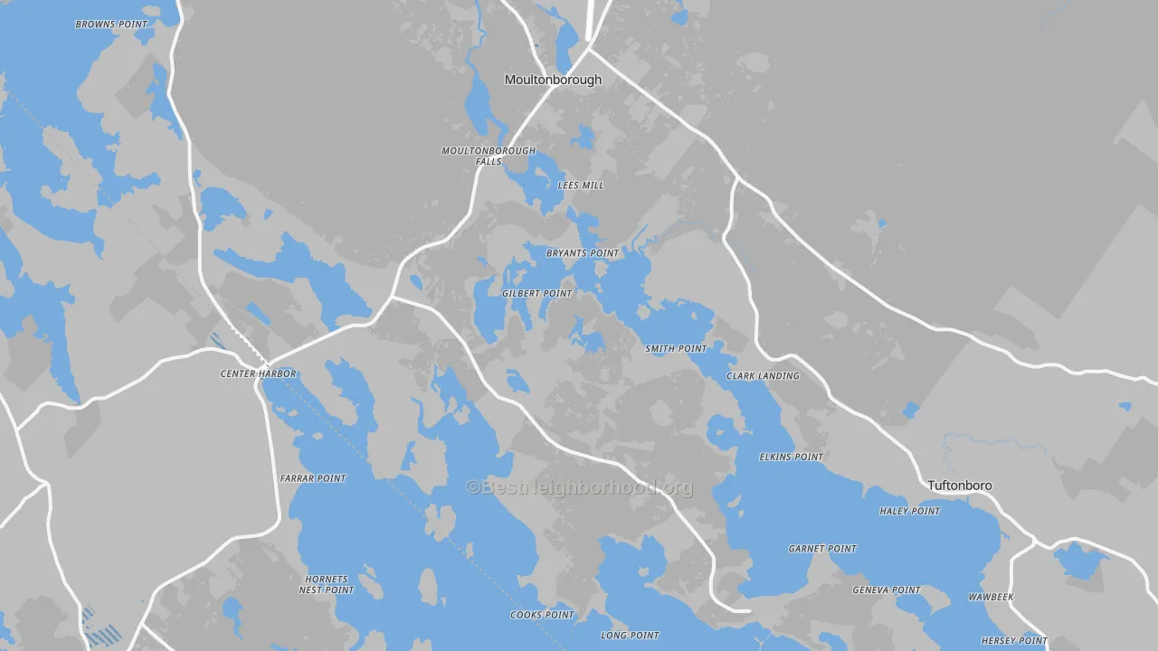 Transit Grade map of 03254, NH