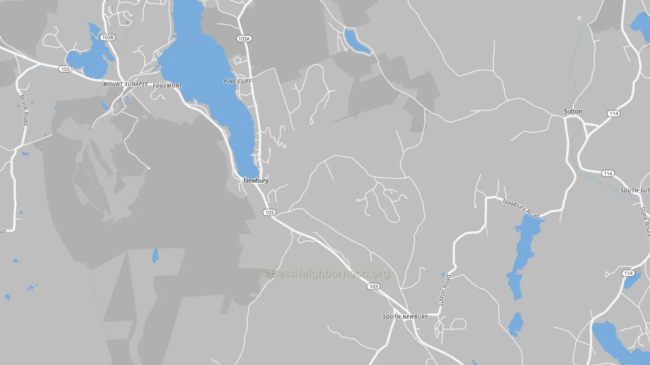 Transit Grade map of 03255, NH