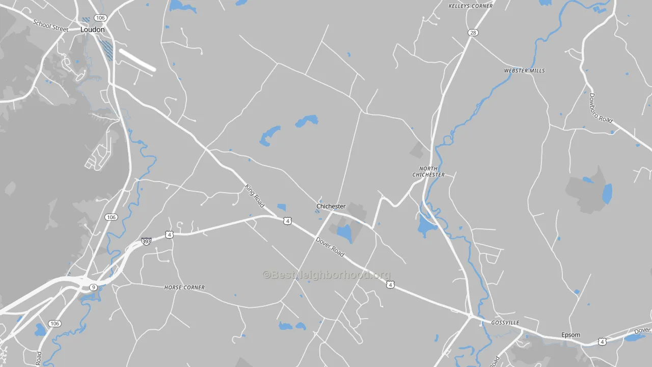 Transit Grade map of 03258, NH