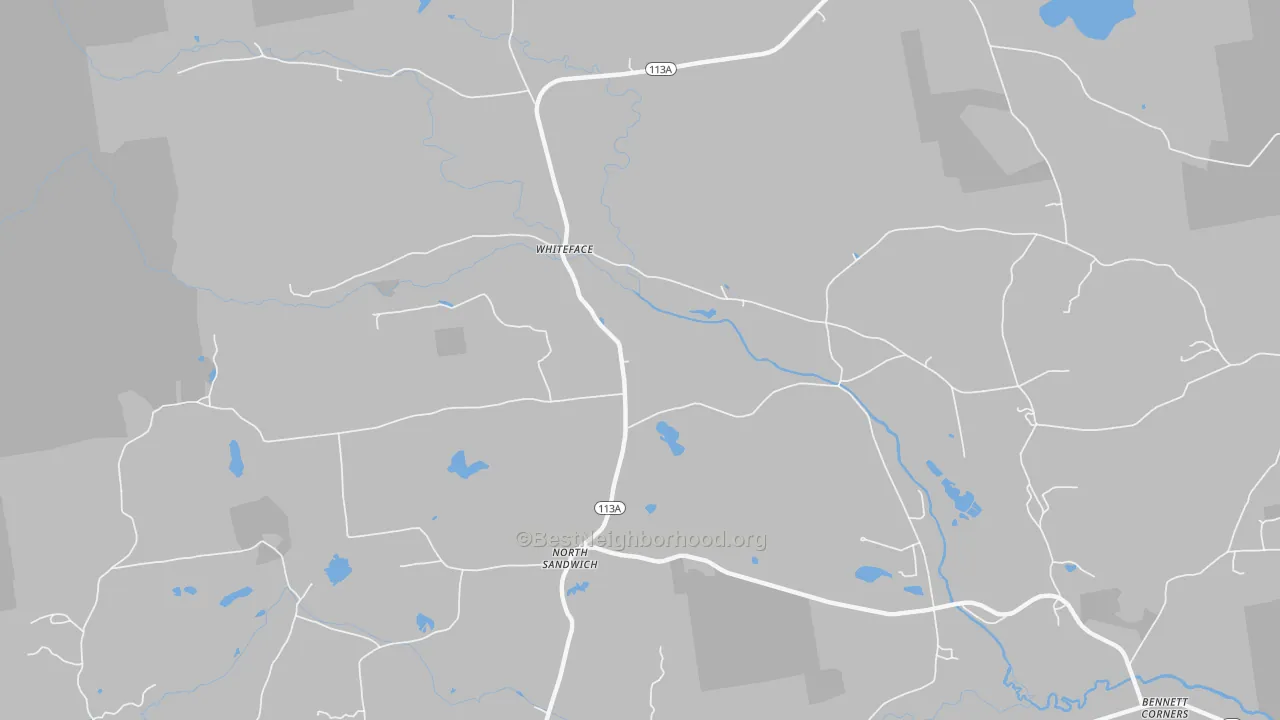 Transit Grade map of 03259, NH