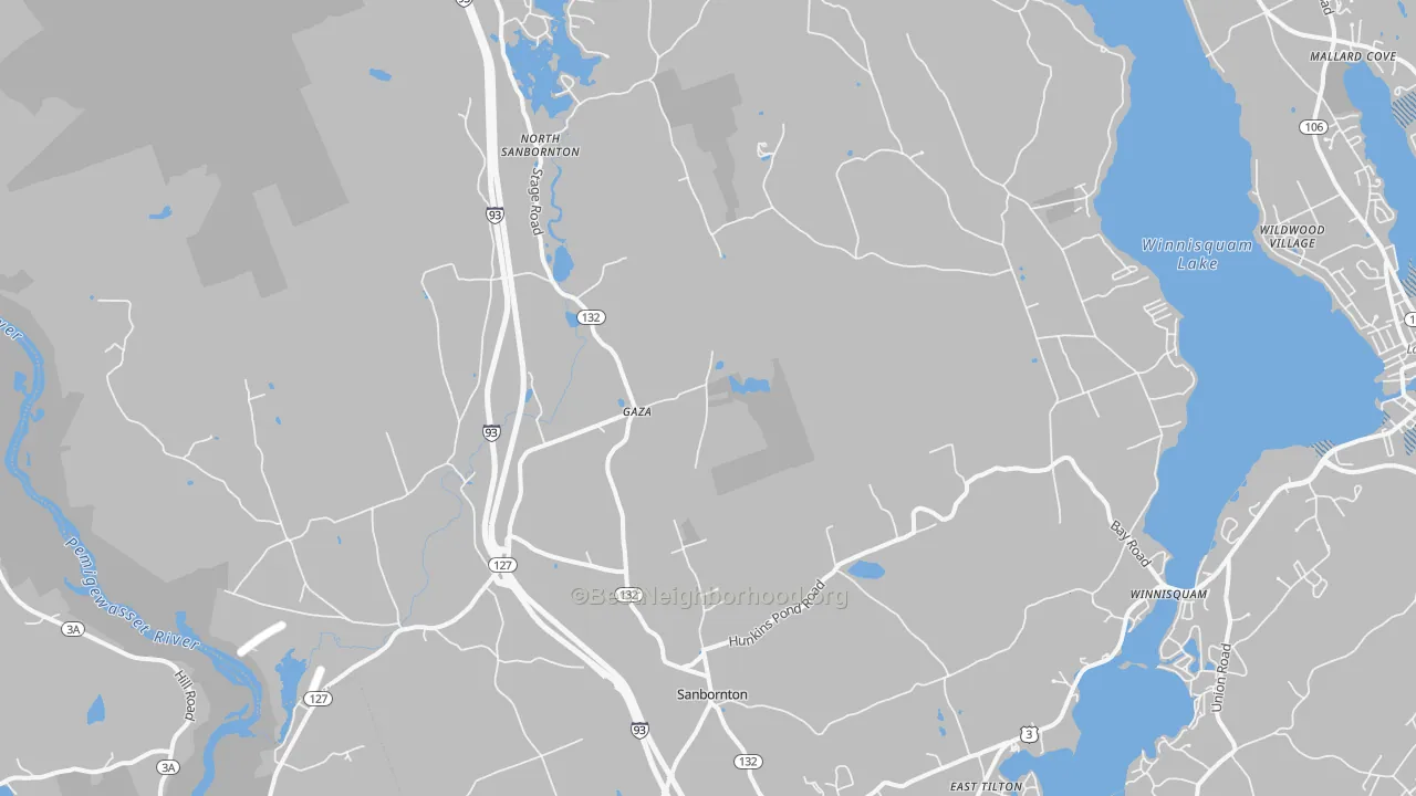 Transit Grade map of 03269, NH