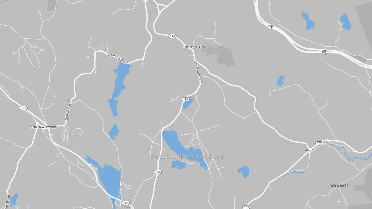 Transit Grade map of 03273, NH