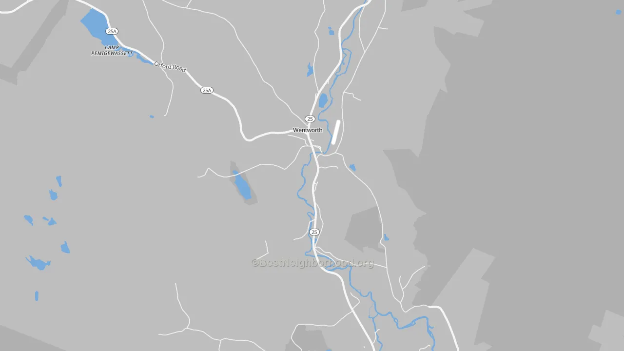 Transit Grade map of 03282, NH