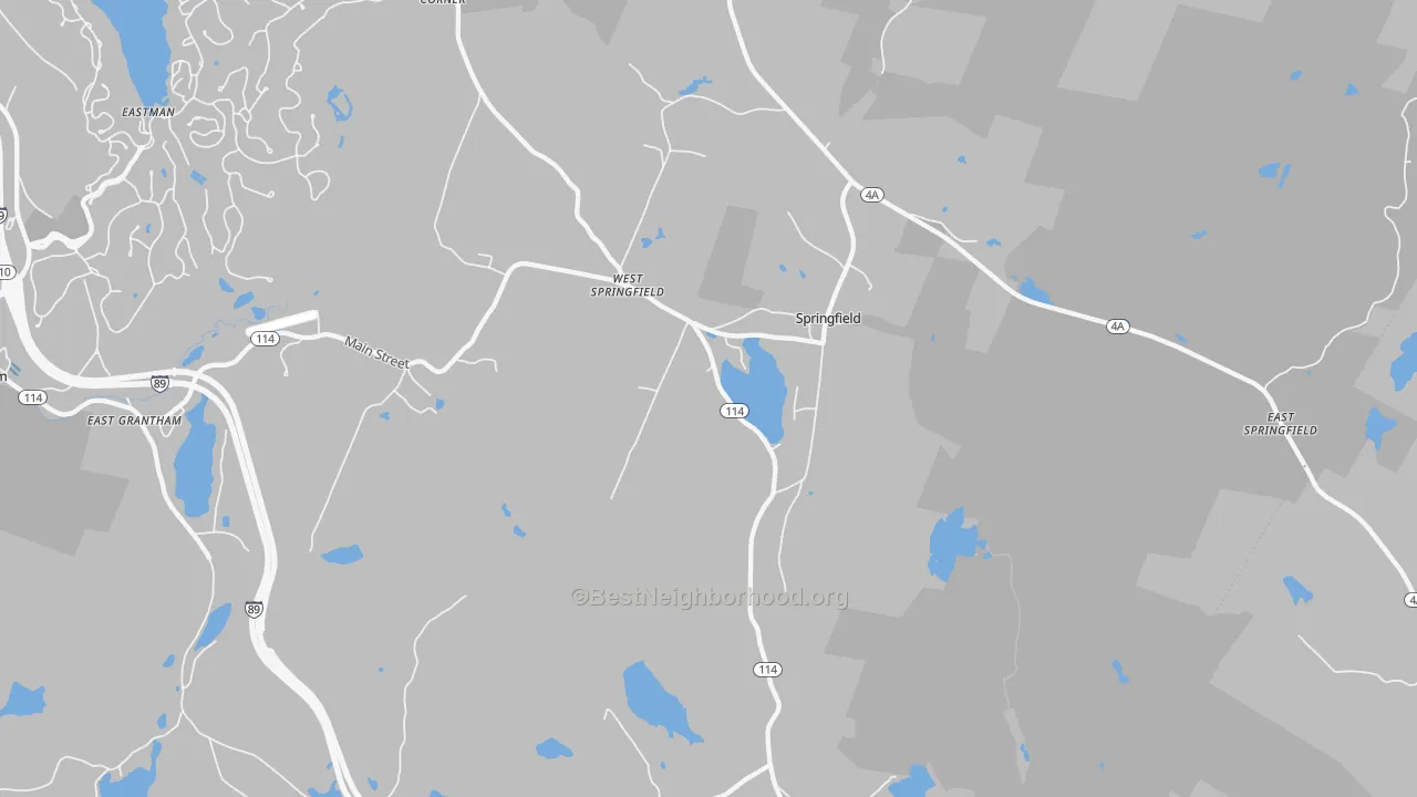 Transit Grade map of 03284, NH