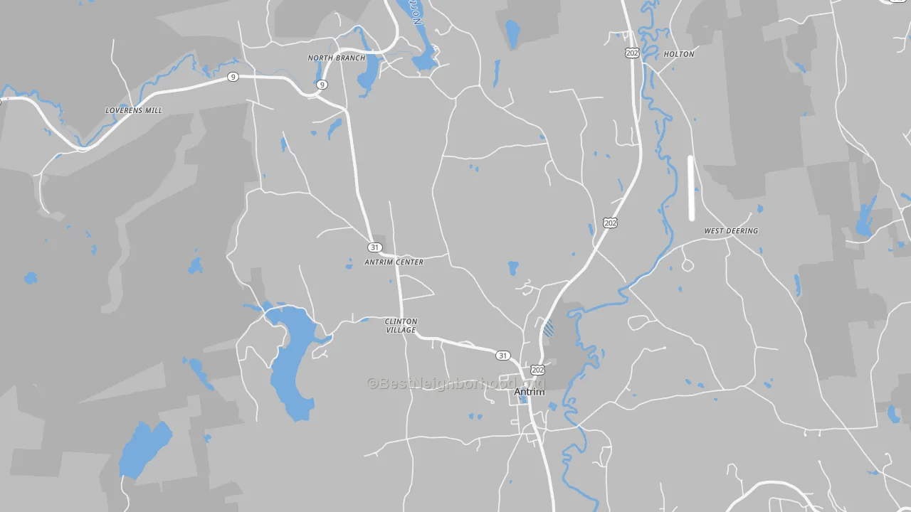 Transit Grade map of 03440, NH