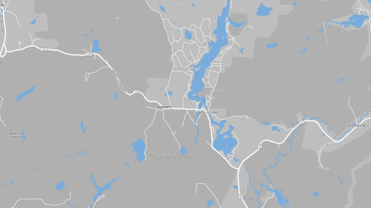 Transit Grade map of 03464, NH