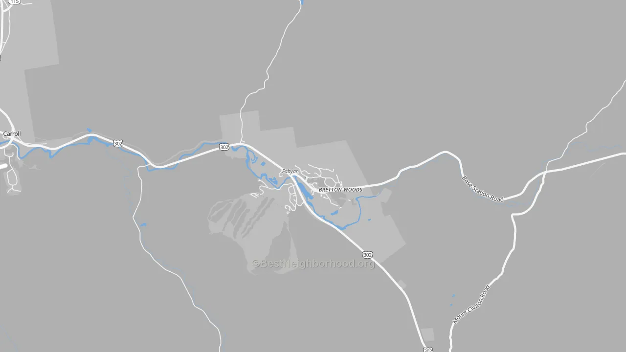 Transit Grade map of 03575, NH