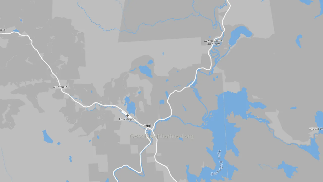 Transit Grade map of 03579, NH