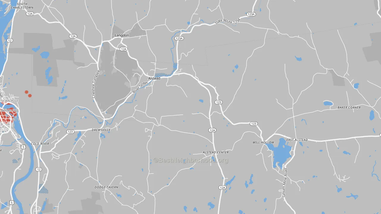 Transit Grade map of 03602, NH