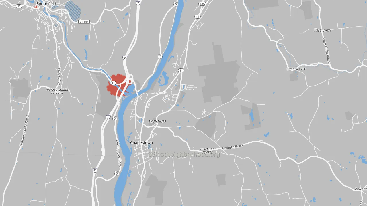 Transit Grade map of 03603, NH