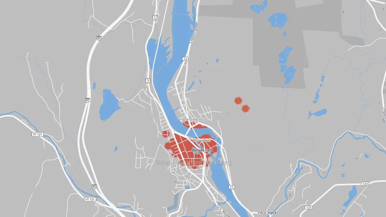 Transit Grade map of 03609, NH