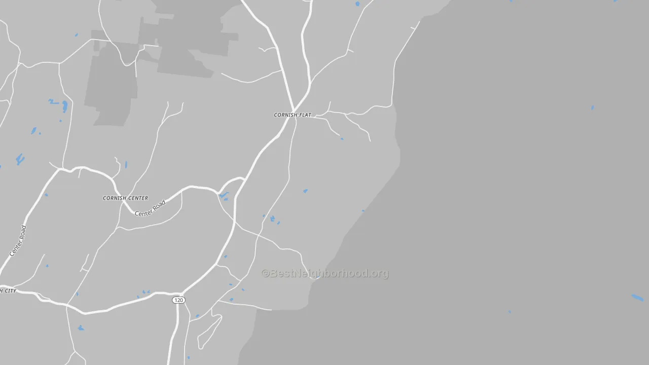 Transit Grade map of 03746, NH