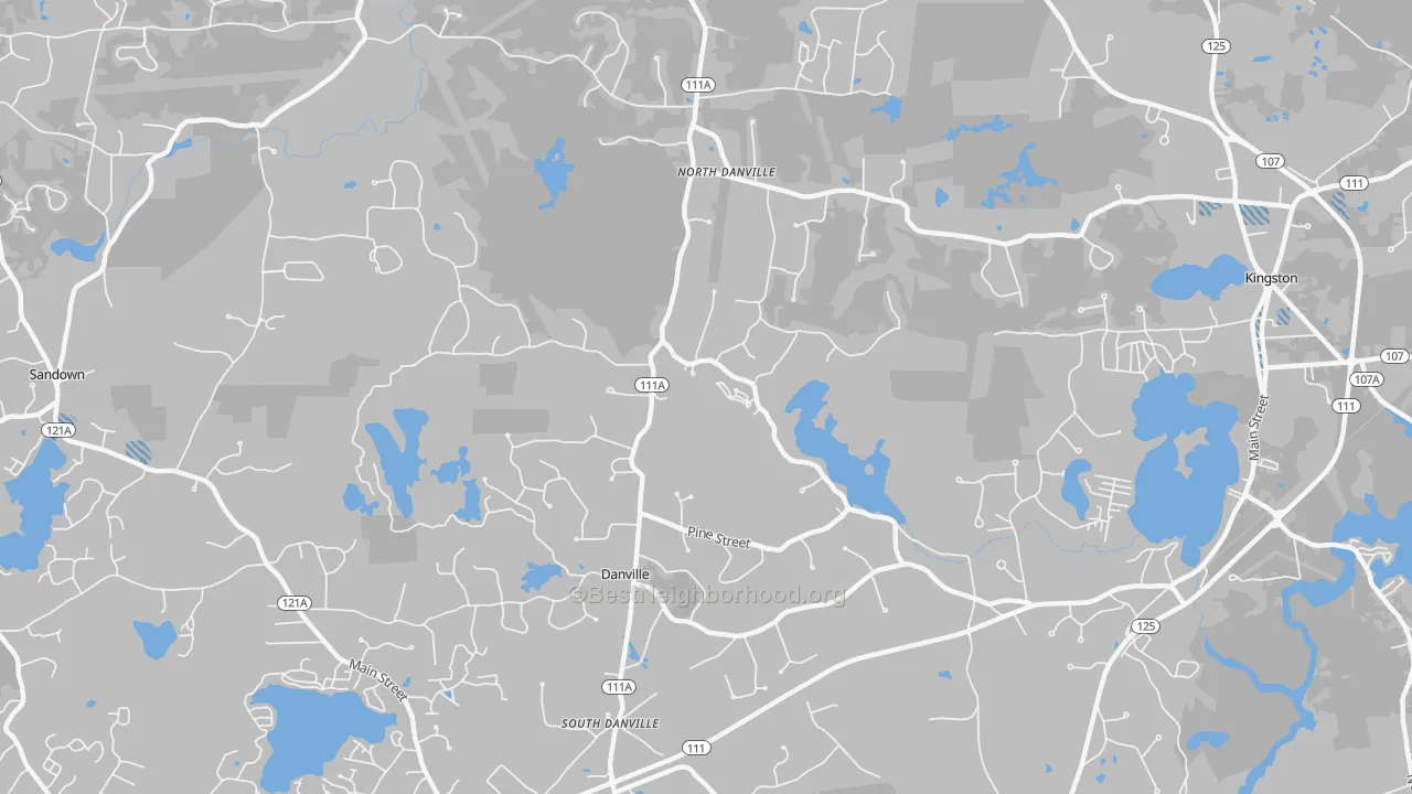Transit Grade map of 03819, NH