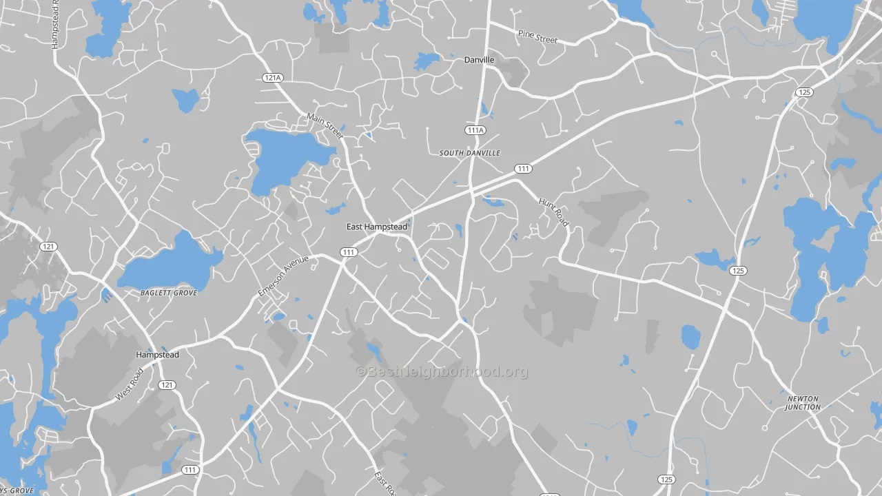 Transit Grade map of 03826, NH