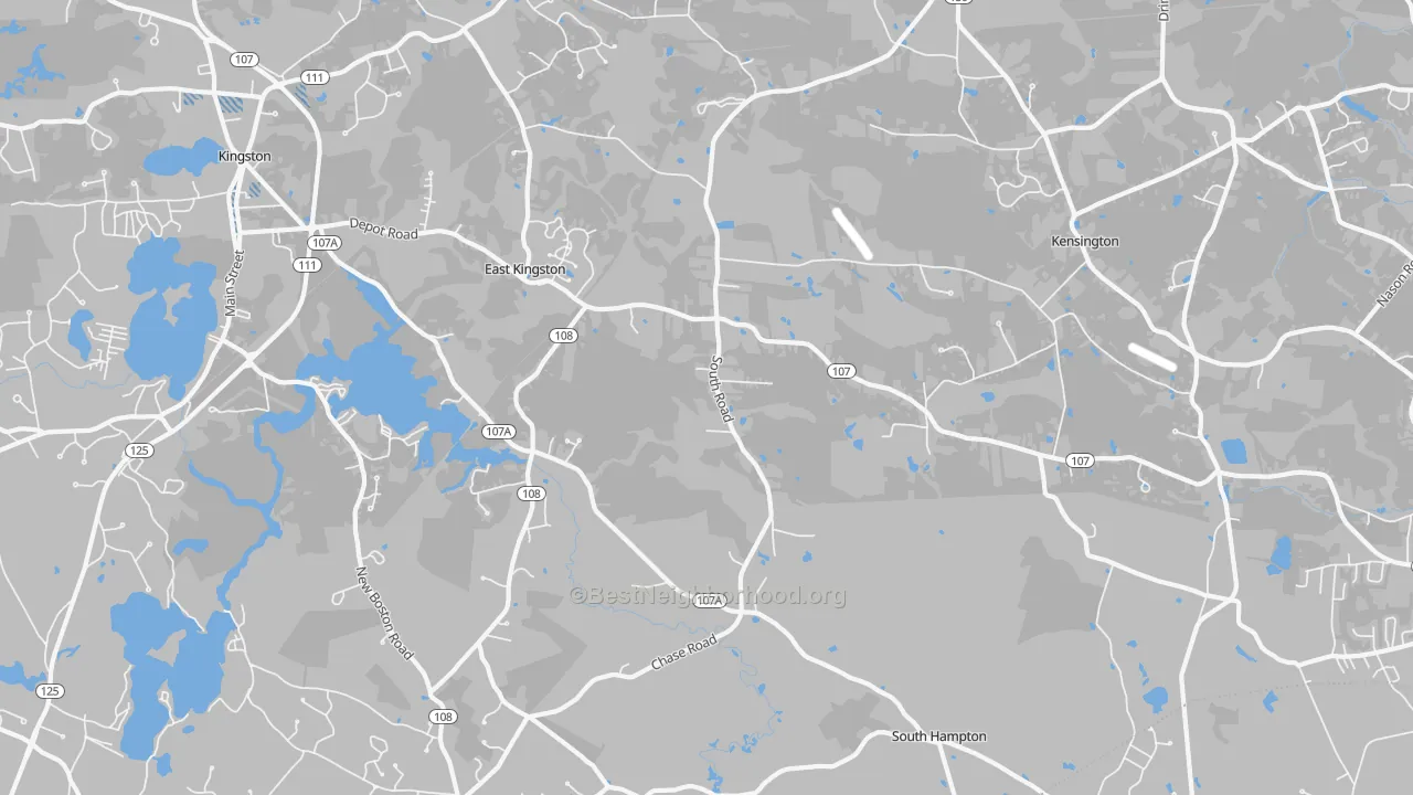 Transit Grade map of 03827, NH