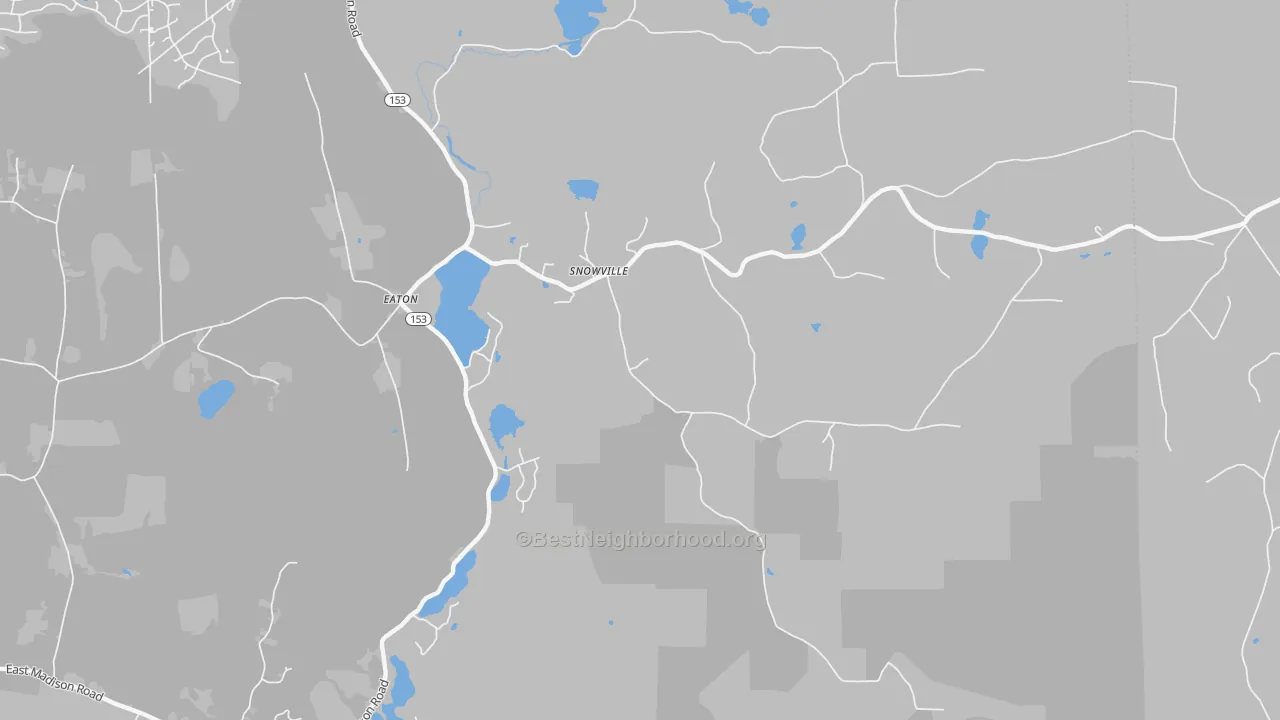 Transit Grade map of 03832, NH