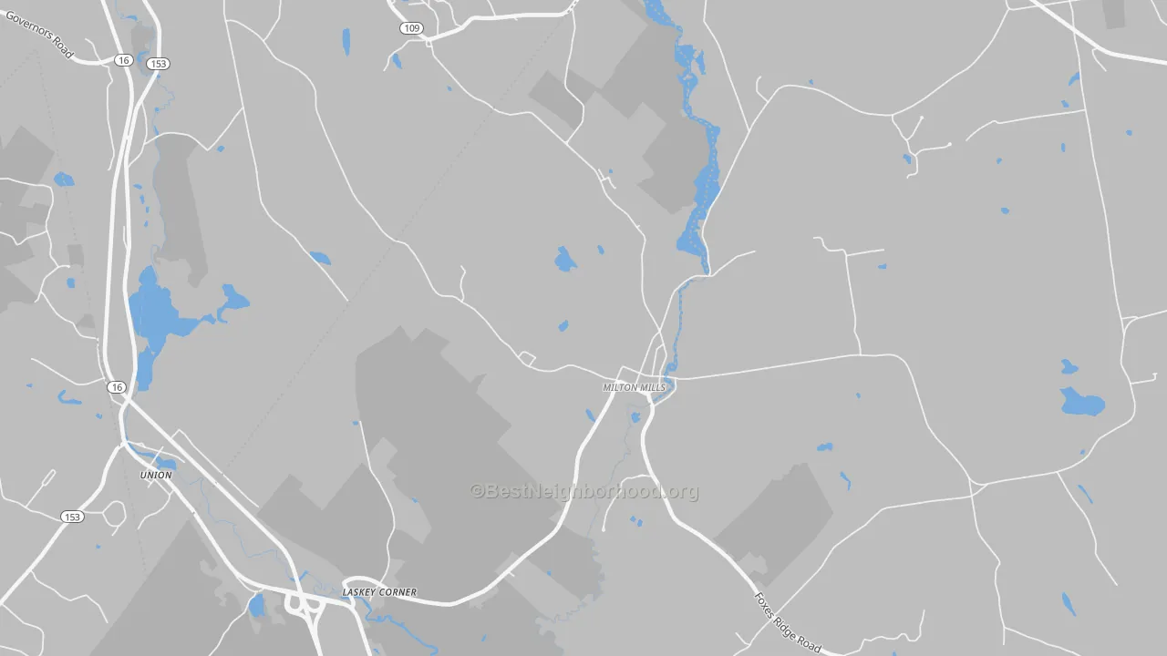 Transit Grade map of 03852, NH