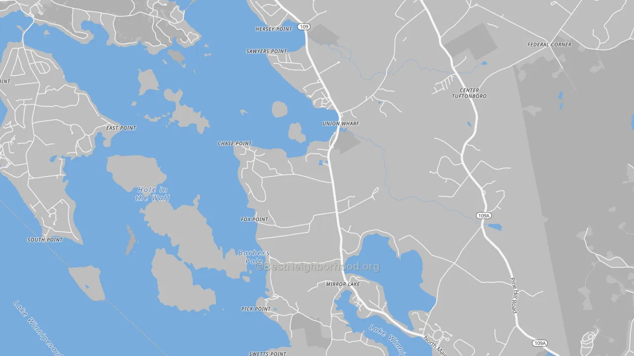 Transit Grade map of 03853, NH