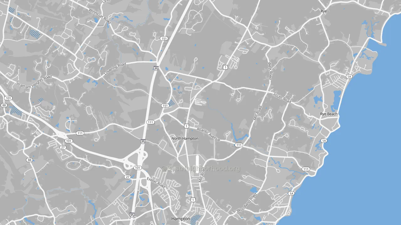 Transit Grade map of 03862, NH