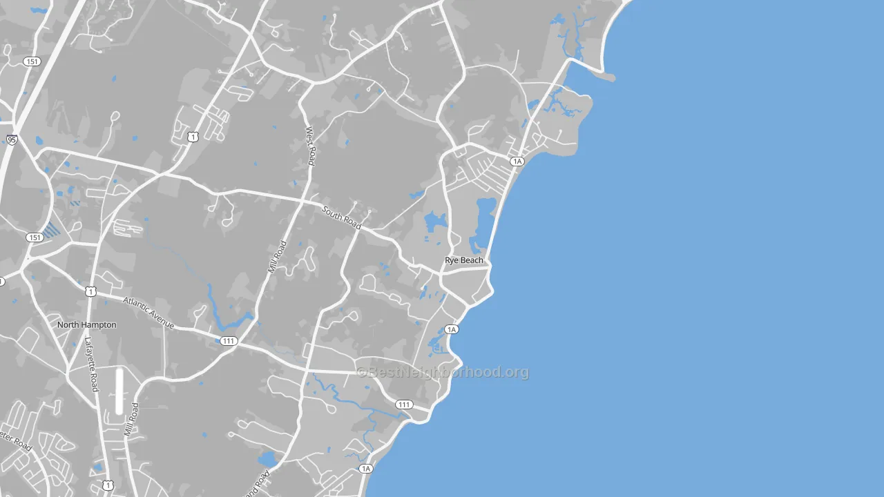Transit Grade map of 03871, NH