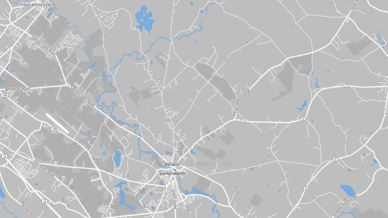 Transit Grade map of 03901, ME