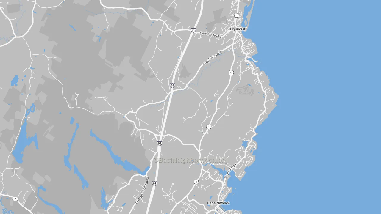 Transit Grade map of 03902, ME