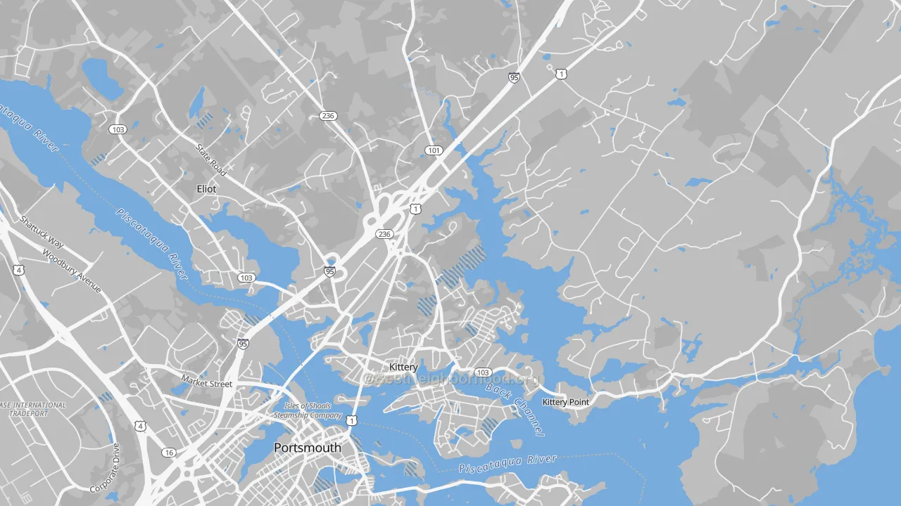 Transit Grade map of 03904, ME