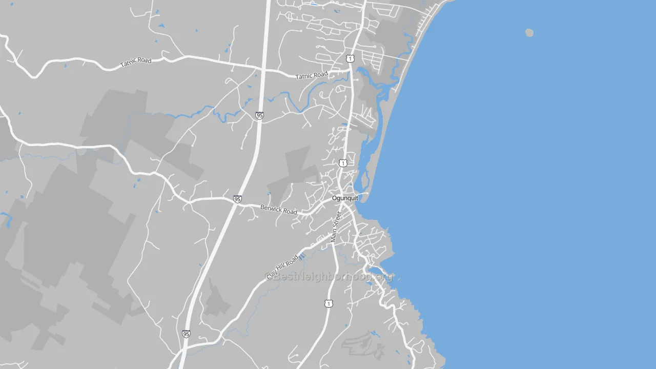 Transit Grade map of 03907, ME