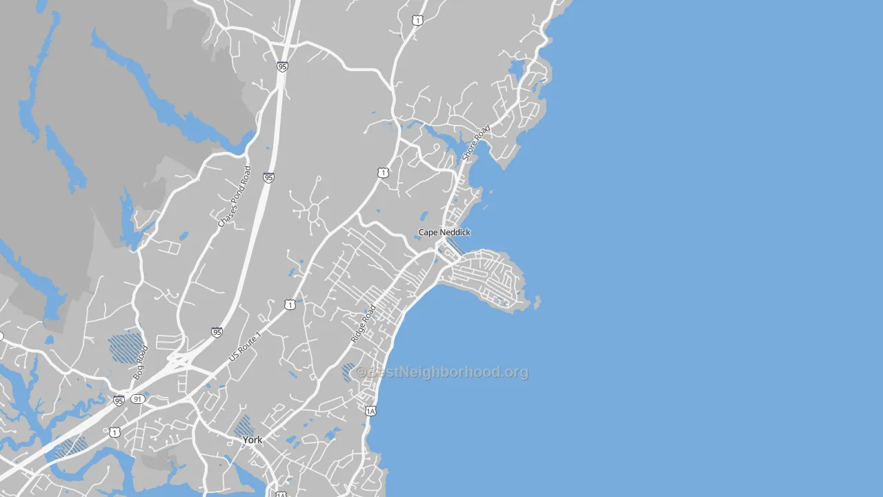 Transit Grade map of 03910, ME