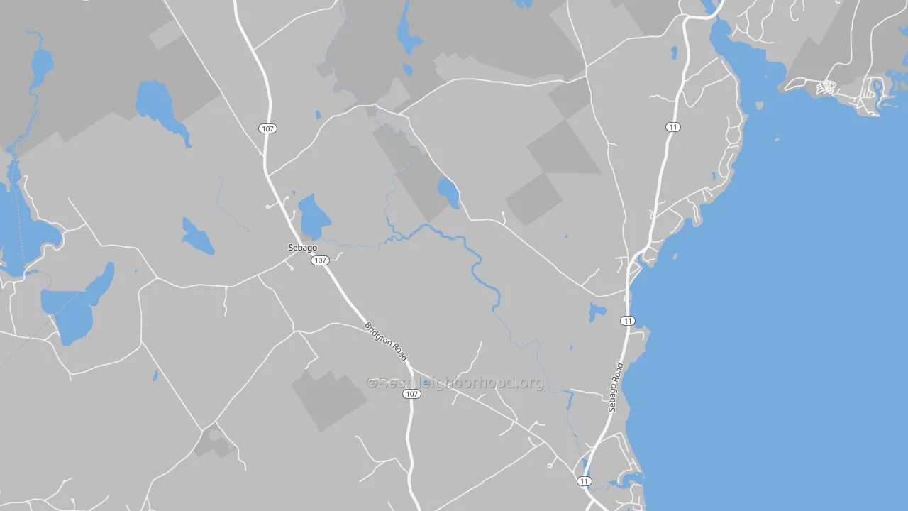 Transit Grade map of 04029, ME