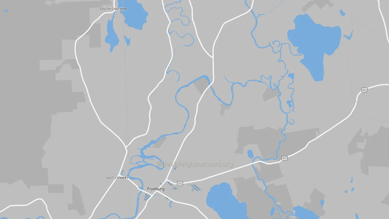 Transit Grade map of 04037, ME