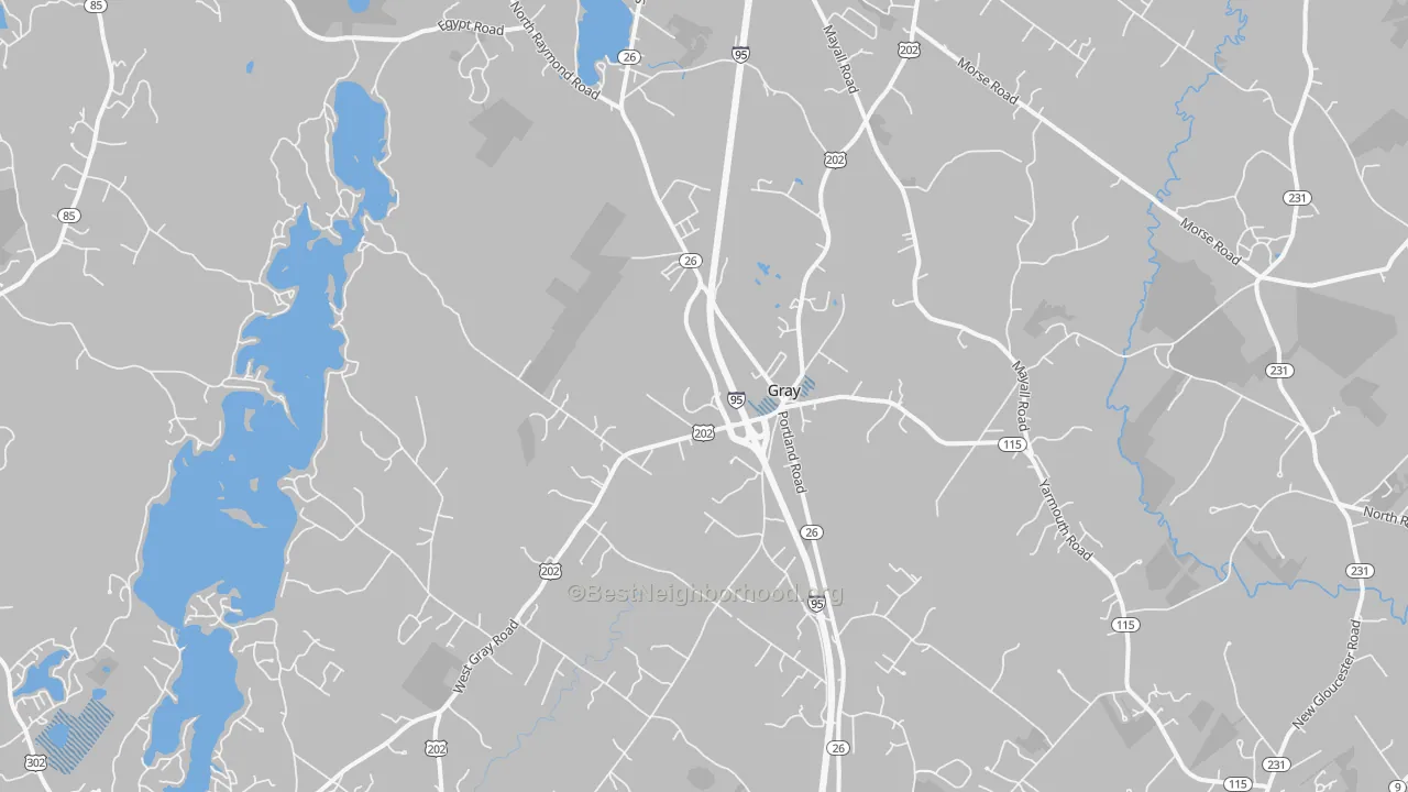 Transit Grade map of 04039, ME
