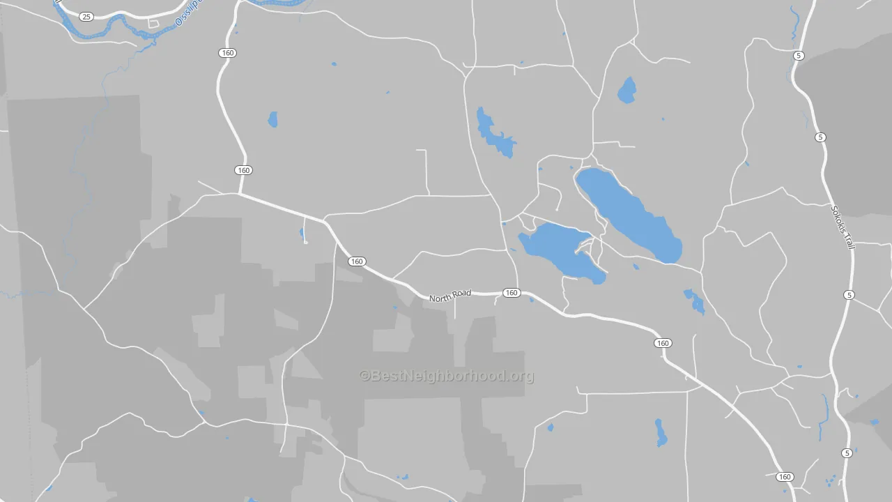 Transit Grade map of 04047, ME